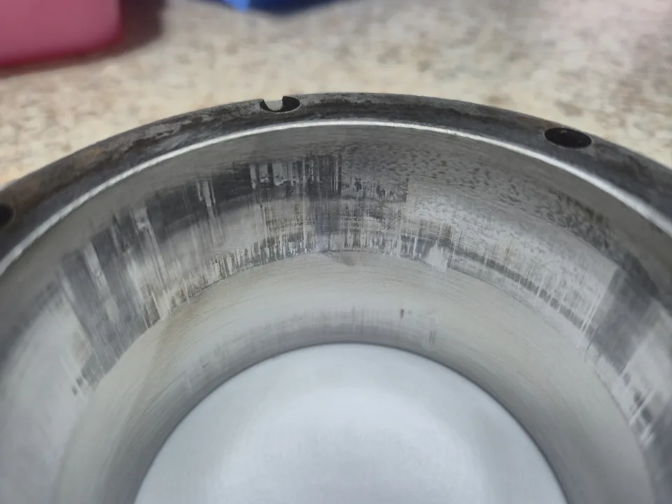 Technisches Detail aus der Werkstatt der Tauchbasis Greifswald